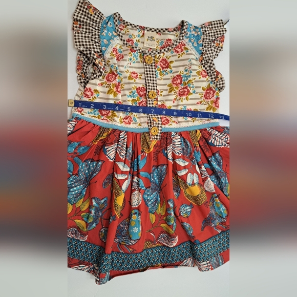 Wild Flowers Girls dress - Picture 4 of 10